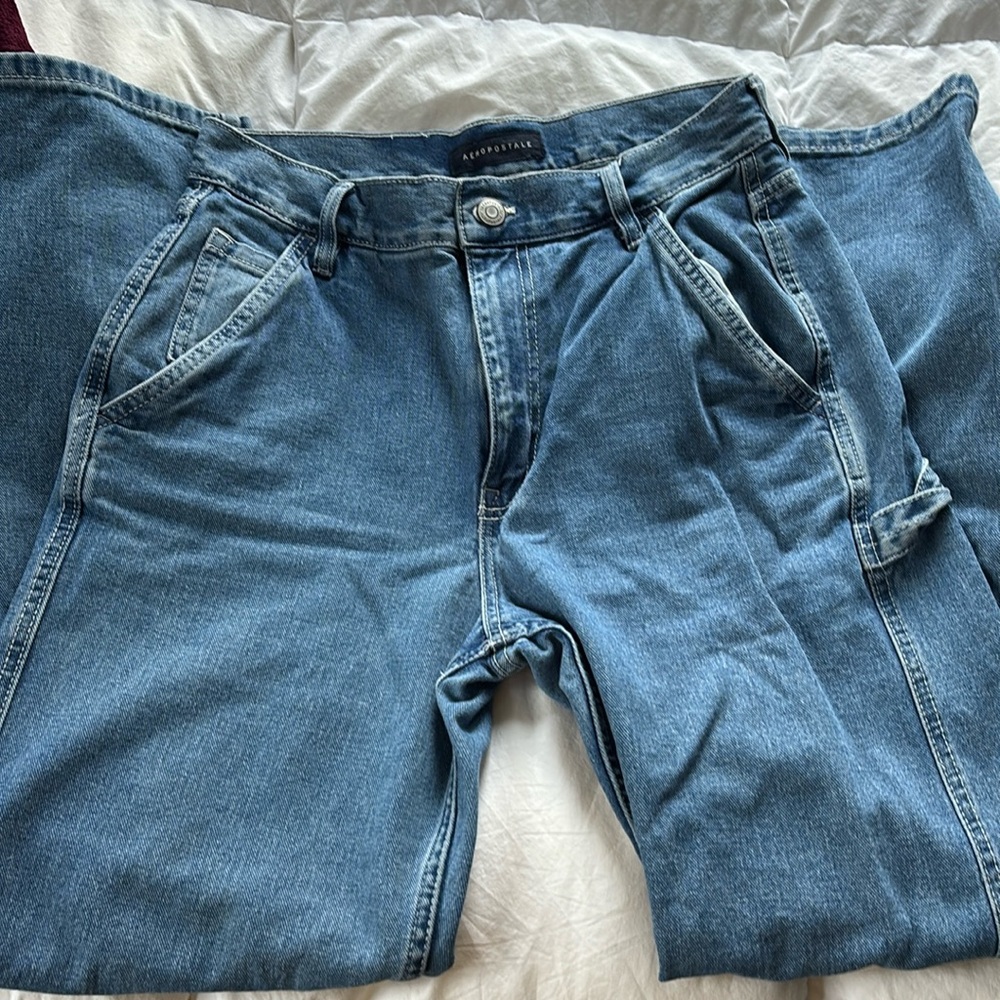 Aeropostale 90s Baggy Carpenter Jeans